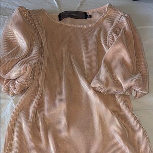 Elegant Metallic Blouse